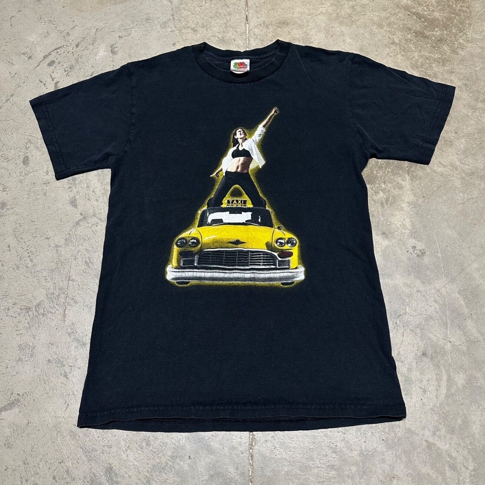 Vintage Fame The Musical Shirt Size Small‎ Black Taxi Cab Music Theater